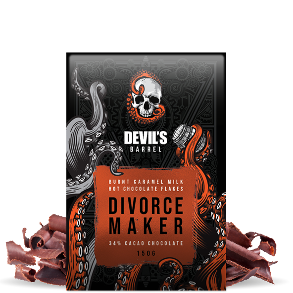 DIVORCE MAKER | Burnt Caramel Milk Chocolate Flakes