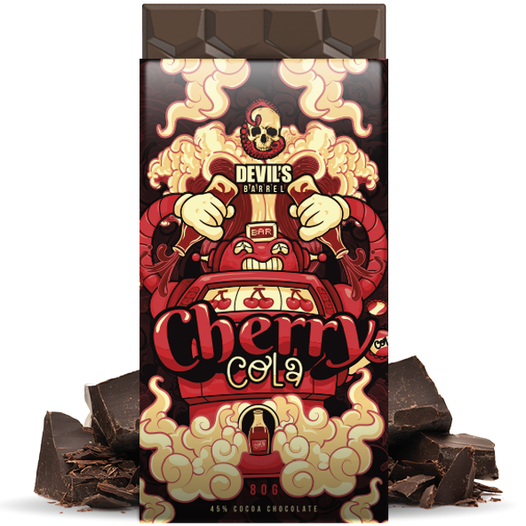 CHERRY COLA | 45% Milk Chocolate